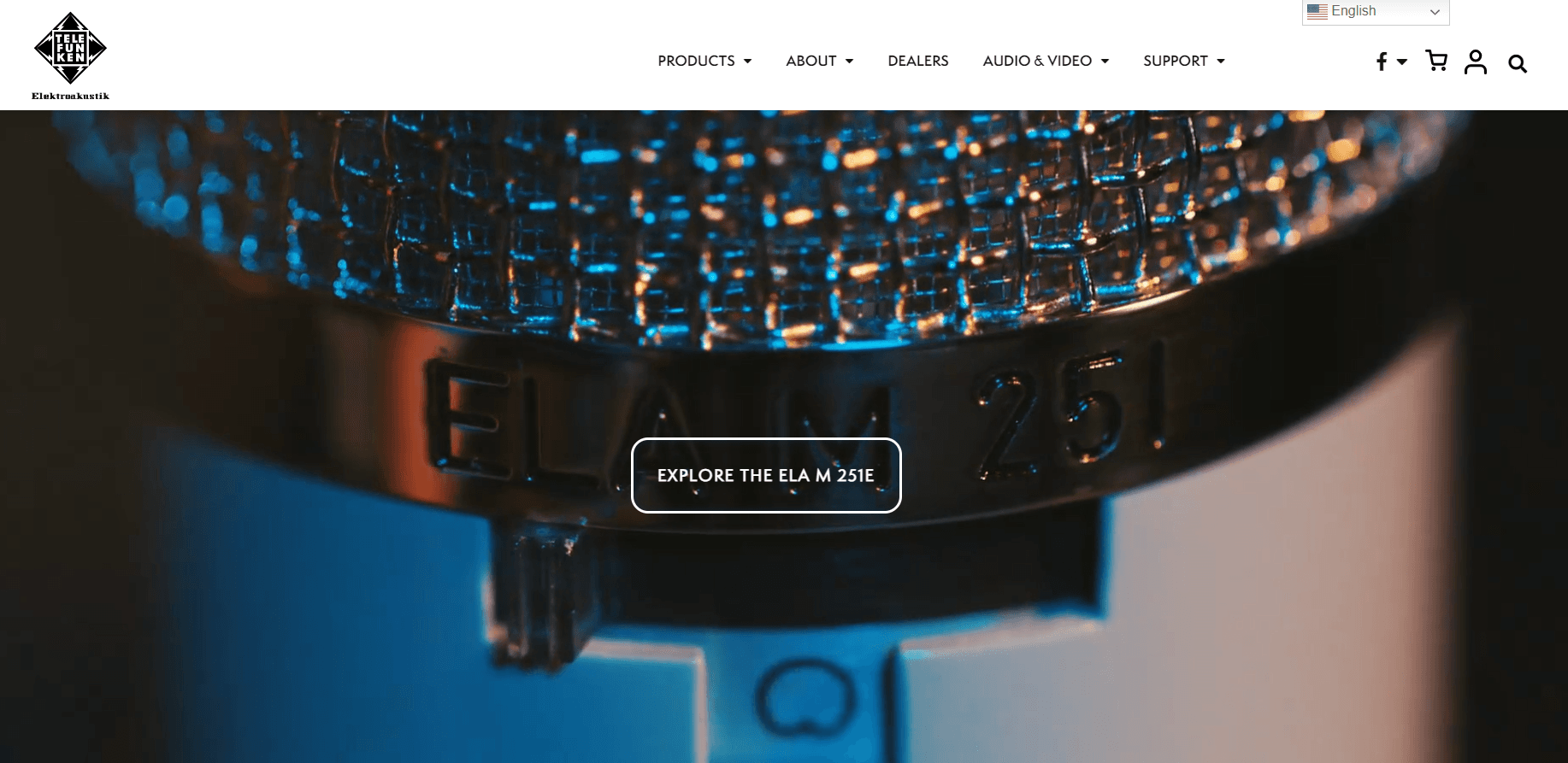 Telefunken Elektroakustik website